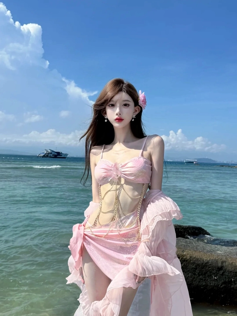 Bộ sưu tập 30 ảnh gái xinh Việt Nam mặc bikini đi biển quyến rũ 29 Gái xinh và bikini sự kết hợp hoàn hảo trên bãi biển