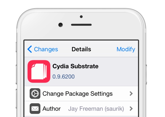 Hướng dẫn chi tiết cách sửa lỗi Cydia cho iPhone đơn giản nhất 2 Giao diện cài đặt lại Cydia Substrate để khắc phục lỗi văng ứng dụng
