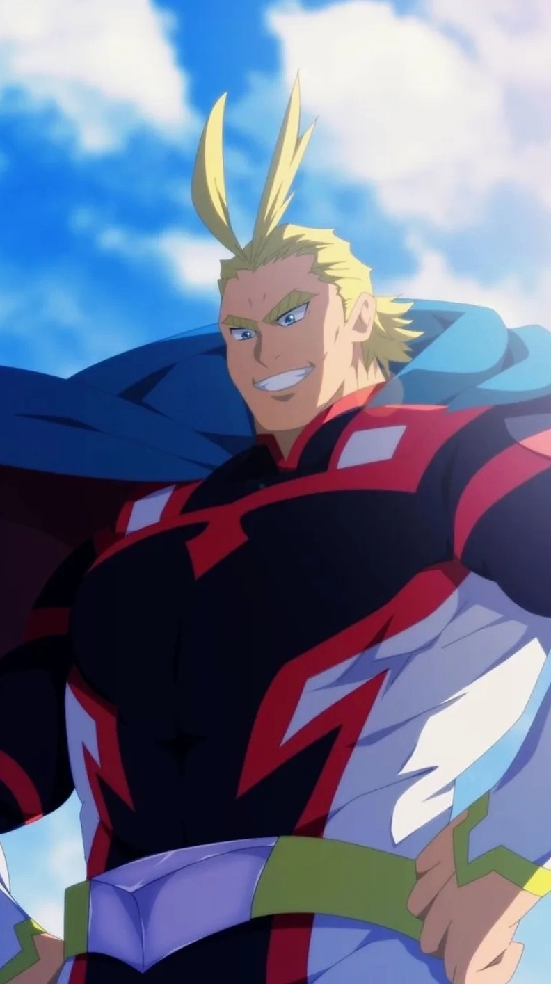 Trọn bộ ảnh anime All Might đầy uy dũng và thông tin tiểu sử 9 Giao diện hình nền 4k hoàn hảo thể hiện khí chất siêu phàm của All Might