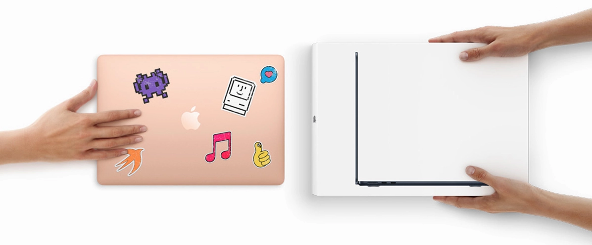Hình ảnh chiếc máy tính Macbook đời mới hoạt động mượt mà nhờ hệ thống sạch sẽ