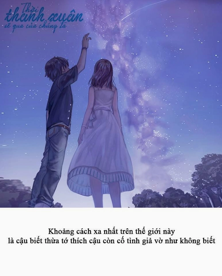 Hình ảnh lãng mạn và xúc động về tình yêu anime