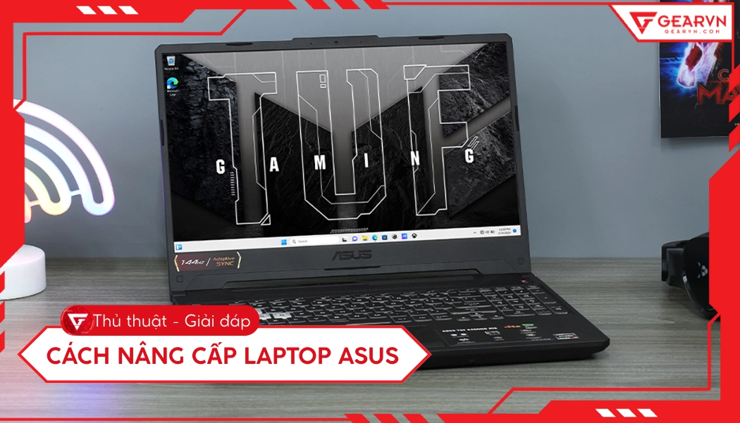 Hình ảnh minh họa các linh kiện bên trong laptop Asus như ổ cứng và RAM