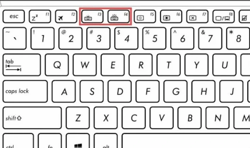 Hướng dẫn chi tiết cách làm sáng bàn phím laptop Asus đơn giản nhất 1 Hình ảnh minh họa cách làm sáng bàn phím laptop asus cực kỳ đơn giản