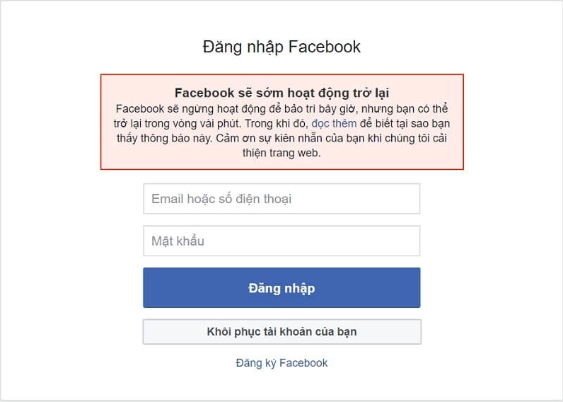 Hình ảnh minh họa thao tác nhấn nút Đăng xuất tài khoản nằm ở cuối menu cài đặt bên trong ứng dụng Facebook