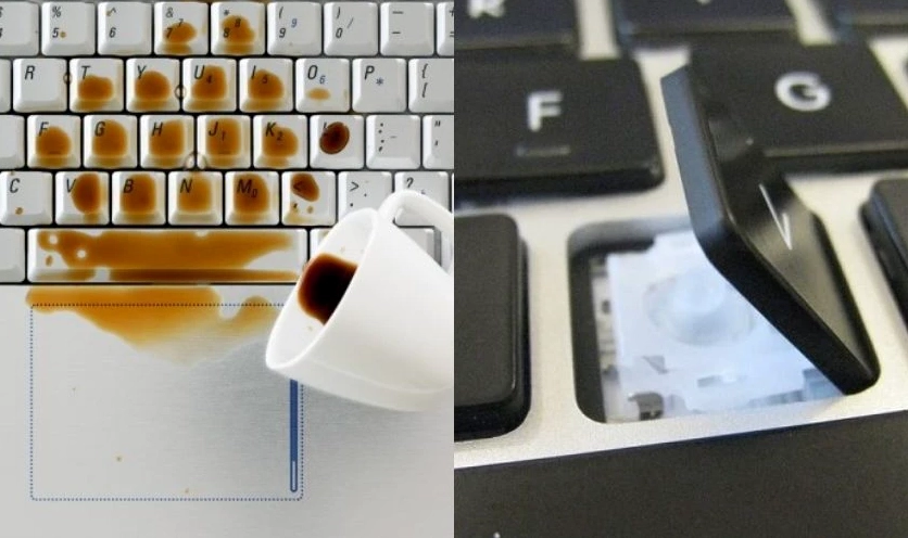 Hình ảnh minh họa tình trạng cần quyết định có nên thay bàn phím laptop không