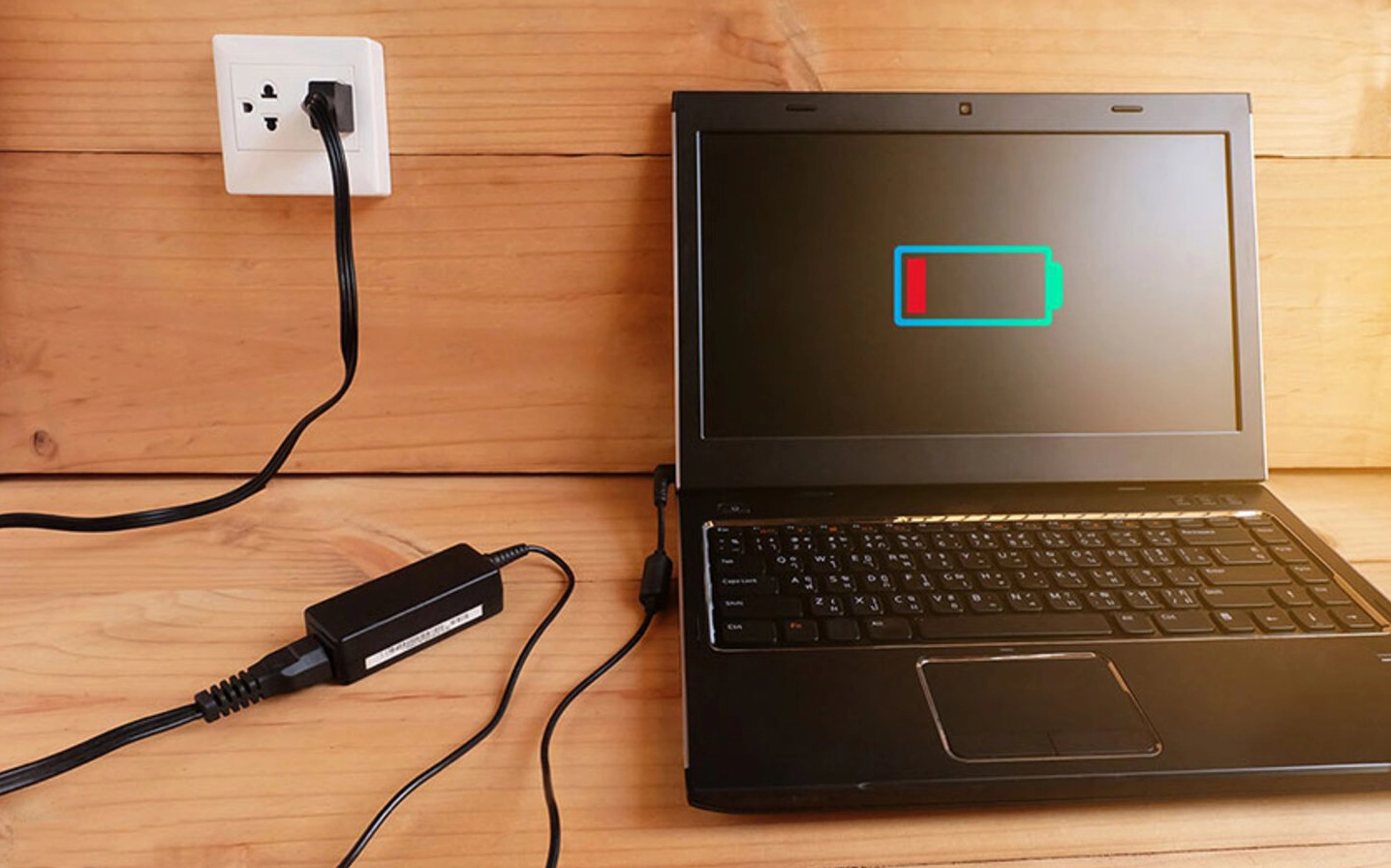 Hướng dẫn chi tiết cách sạc pin laptop đúng chuẩn giúp kéo dài tuổi thọ 5 Hình ảnh minh họa việc cắm sạc máy tính khi đang xử lý các tác vụ nặng để đảm bảo hiệu suất hoạt động