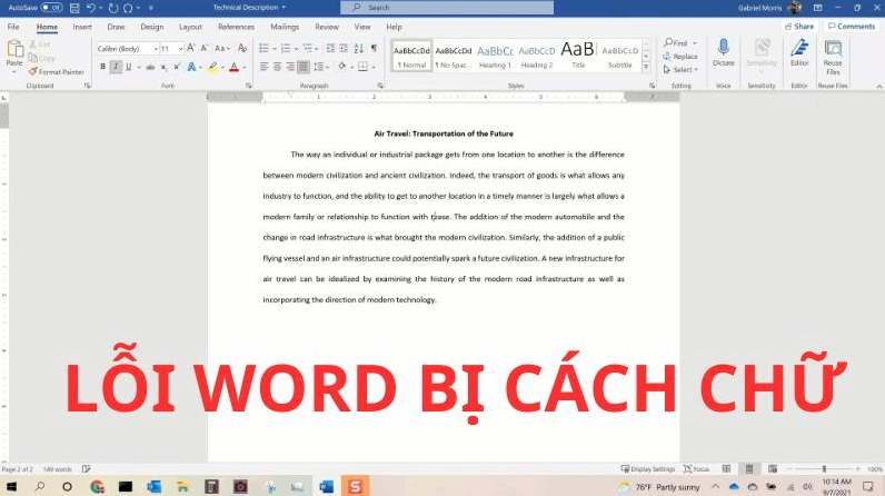 Hướng dẫn chi tiết cách sửa lỗi cách chữ trong Word đơn giản 2 Hình ảnh mô tả các nguyên nhân phổ biến khiến văn bản Word bị lỗi khoảng cách chữ