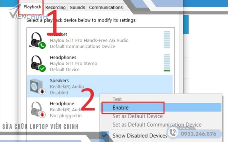 Hình ảnh mô tả các nguyên nhân thường gặp khiến bạn cần tắt một bên loa laptop