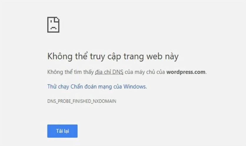 Hình ảnh mô tả cách sửa lỗi dns_probe_finished_nxdomain trên điện thoại là gì