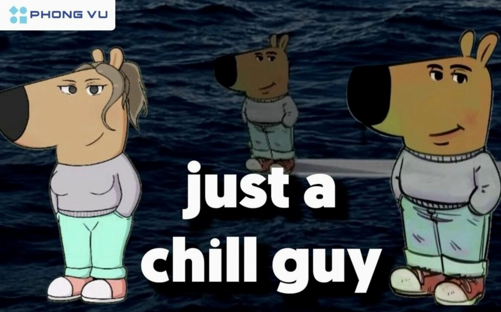 Bộ sưu tập 20 hình ảnh meme chill guy cực cuốn hút và thú vị nhất 2 Hình ảnh nhân vật chill guy đại diện cho những anh chàng cô nàng yêu thích sự thư giãn
