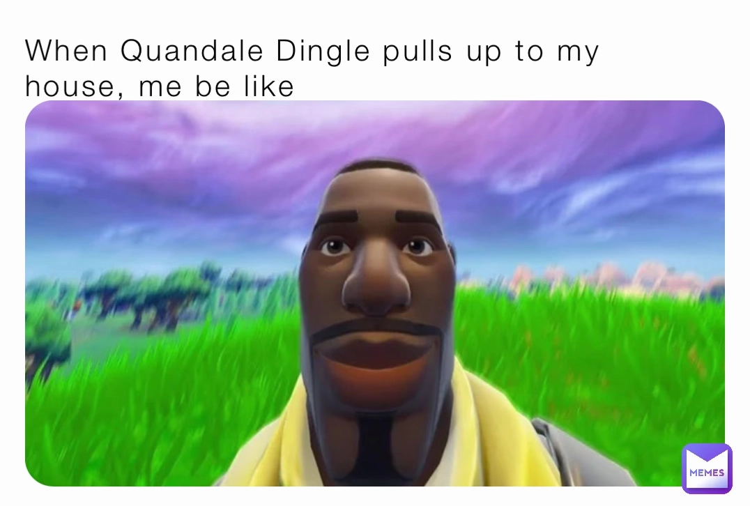 Trọn bộ hình ảnh Quandale Dingle meme hài hước nhất năm 2026 1 Hình ảnh Quandale Dingle Meme với khuôn mặt bị bóp méo hài hước quen thuộc