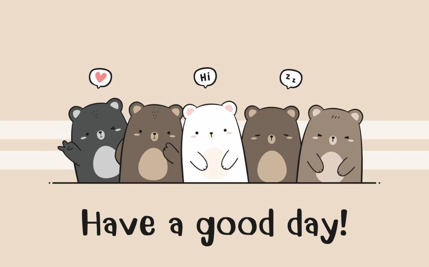Hình nền máy tính cute có chữ tiếng Anh