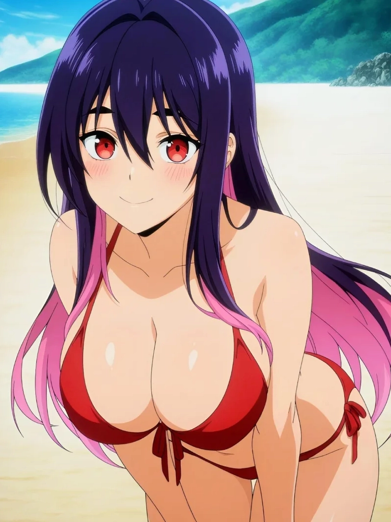 Bộ sưu tập hình ảnh gái xinh anime mặc bikini sexy cuốn hút 4 Hình waifu bikini anime quyến rũ với đường cong sexy