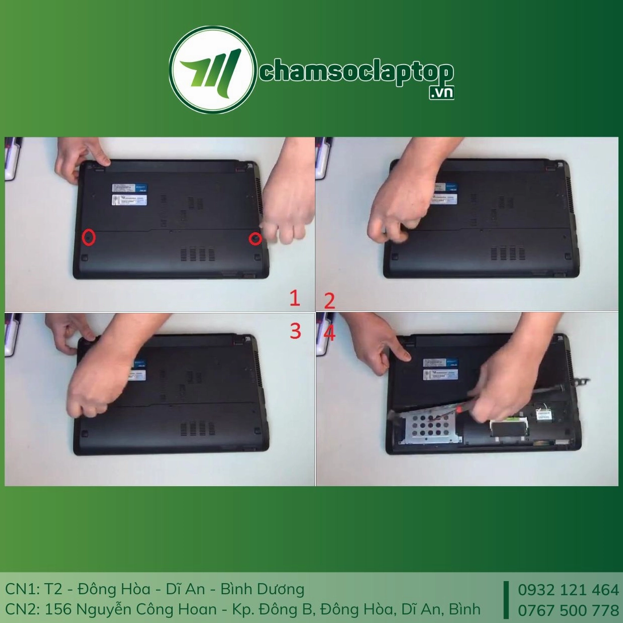 Hướng dẫn chi tiết cách tháo lắp laptop an toàn cho người mới bắt đầu 1 Học viên đang thực hành lắp ráp và tháo lắp laptop với các dụng cụ chuyên dụng