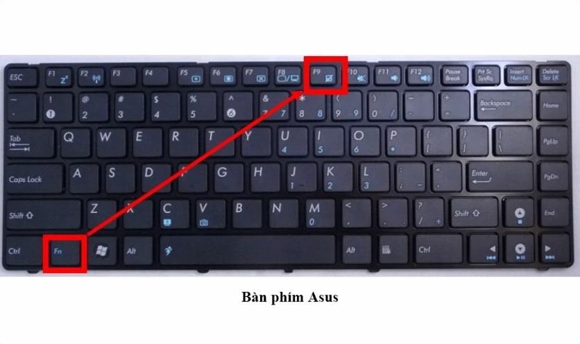 Hướng dẫn cách sử dụng chuột cảm ứng trên laptop Asus đơn giản bằng phím tắt