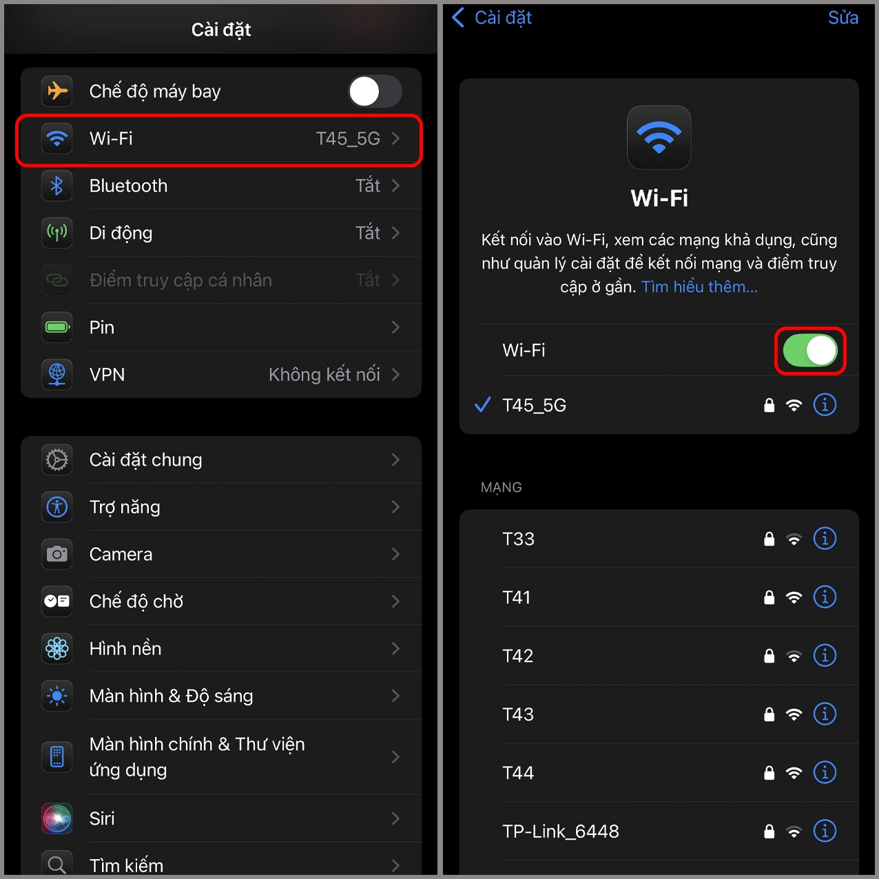 Hướng dẫn thao tác kiểm tra lại kết nối mạng Wi-Fi trên điện thoại khi không vào được Liên Quân hôm nay