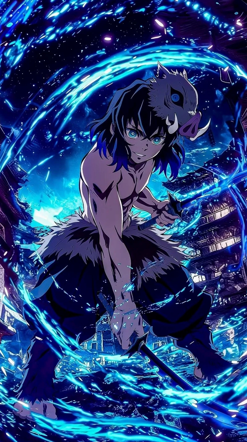 Bộ sưu tập 20 ảnh anime inosuke ngầu lạnh lùng cuốn hút nhất 2026 6 Khám phá sức mạnh với hình ảnh inosuke tung chiêu thức