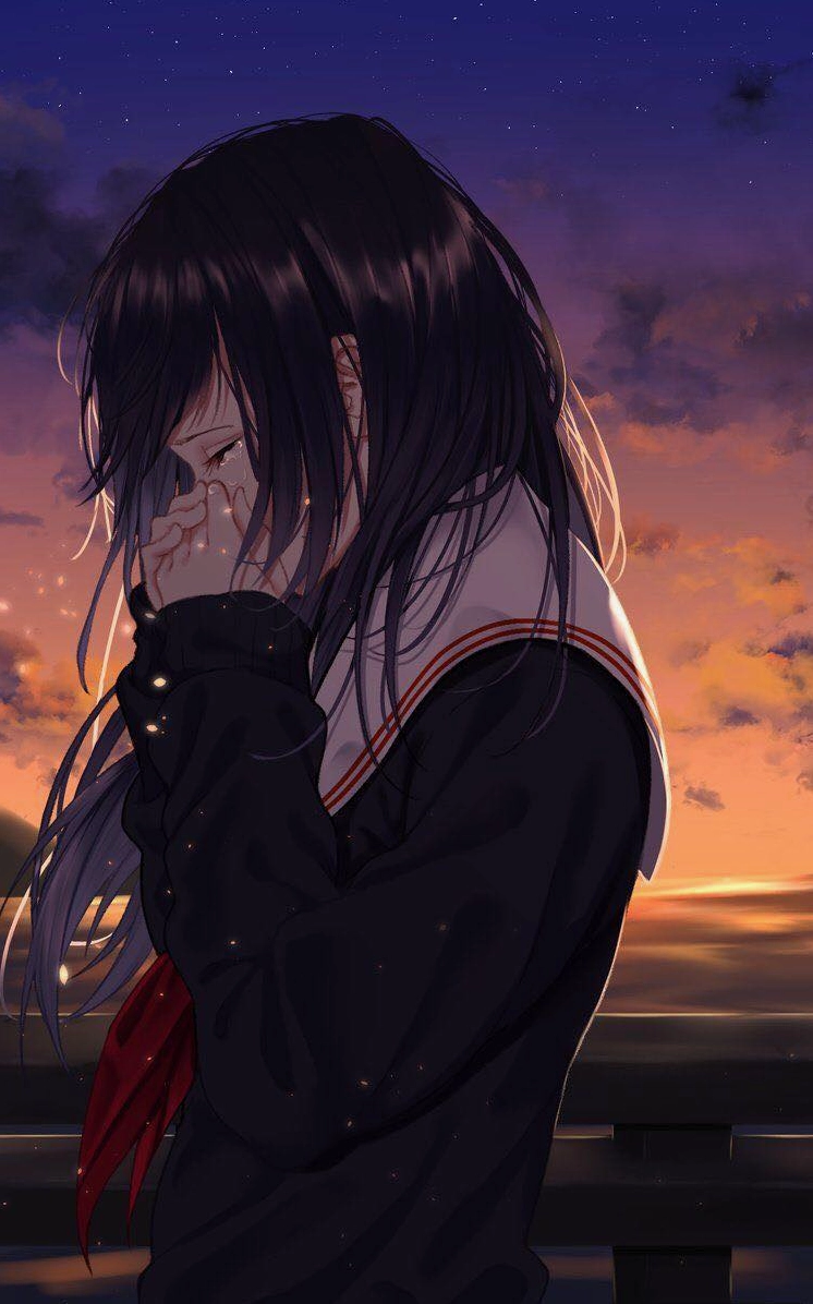 Khoảnh khắc cô gái anime bật khóc vì tình yêu