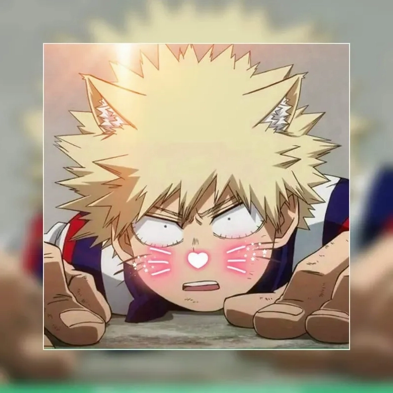Khoảnh khắc đáng yêu hiếm hoi của anh chàng Bakugo nóng nảy