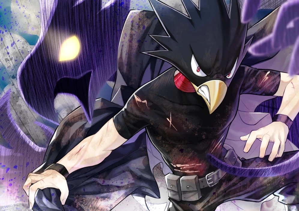 Tổng hợp bộ sưu tập ảnh anime tokoyami cực ngầu và bí ẩn nhất 2026 6 Khoảnh khắc vô cùng ấn tượng của Fumikage Tokoyami trên chiến trường