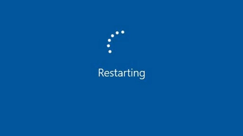 Khởi động lại laptop thường xuyên là phương pháp giải phóng RAM đơn giản nhất