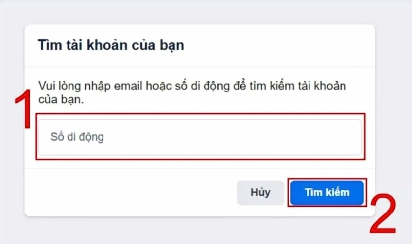 Hướng dẫn chi tiết cách sửa lỗi không đăng nhập được facebook trên iphone 6 Khôi phục lại tài khoản