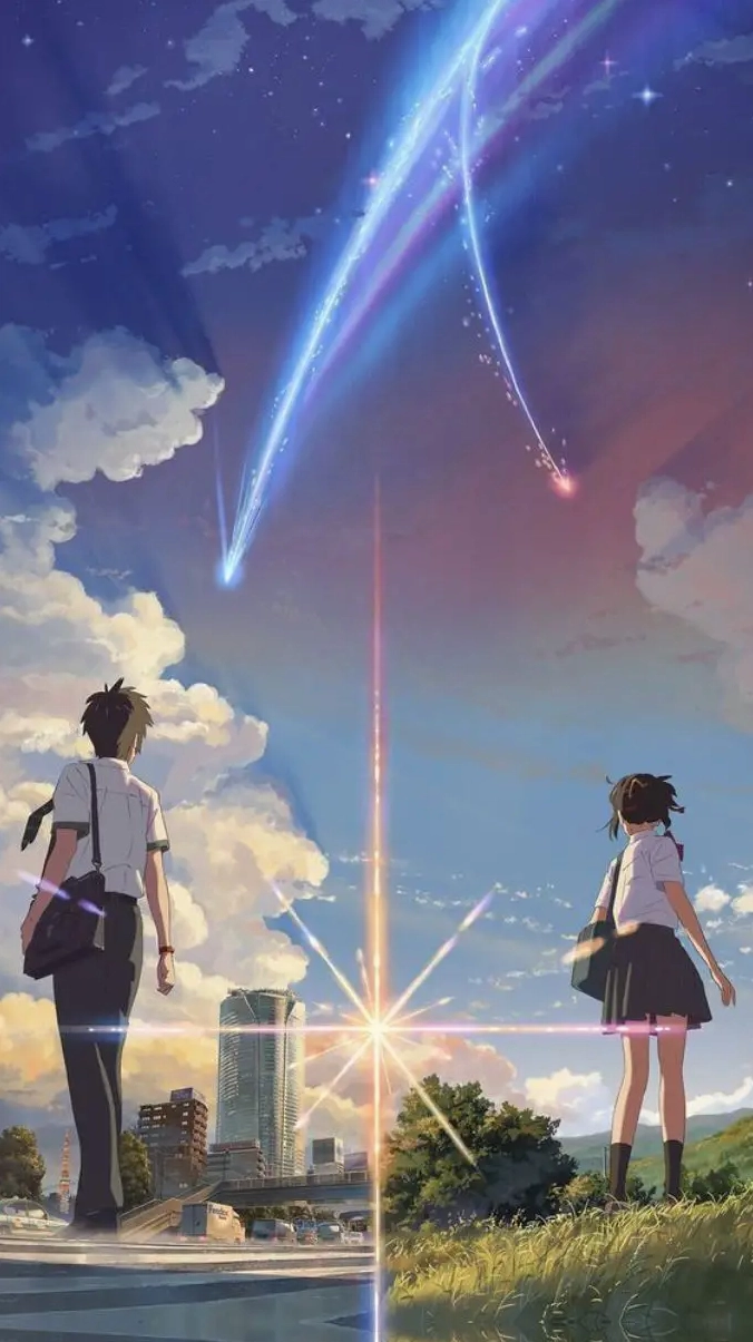 Bộ sưu tập trọn bộ hình anime trai gái đẹp và quyến rũ nhất 5 Khung cảnh lãng mạn của hai nhân vật chính