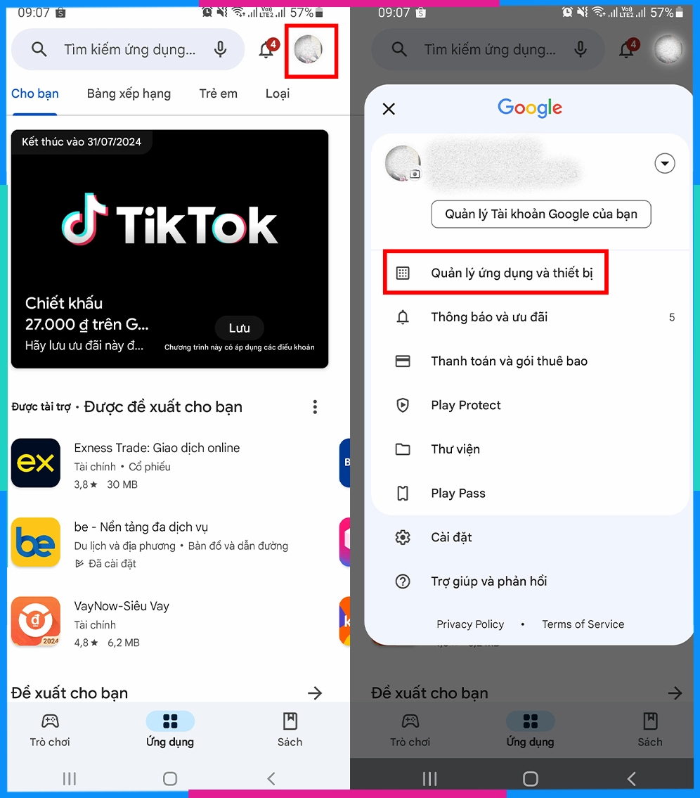 Hướng dẫn chi tiết cách sửa lỗi cập nhật YouTube trên điện thoại nhanh chóng 4 Kiểm tra danh sách các ứng dụng đang hoạt động và cập nhật trên điện thoại