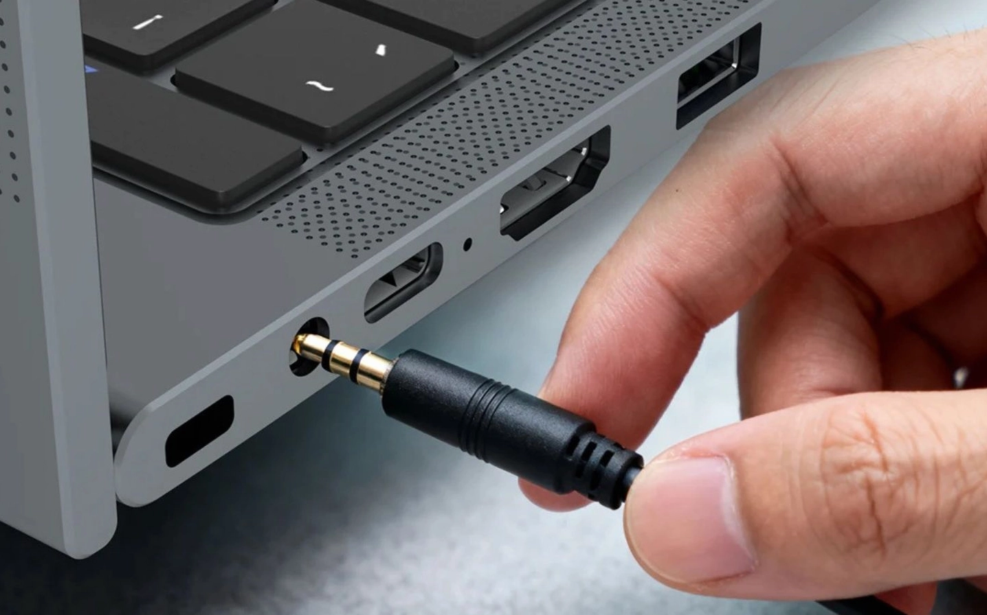 Kiểm tra jack kết nối âm thanh trên máy tính