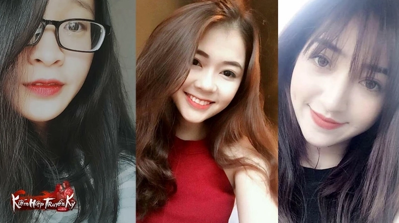 Loạt ảnh chụp các cô gái xinh đẹp che nửa khuôn mặt bằng quạt trong không gian cổ trang