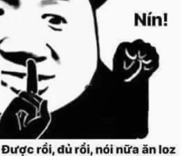 Loạt hình meme nín khiến bạn câm lặng