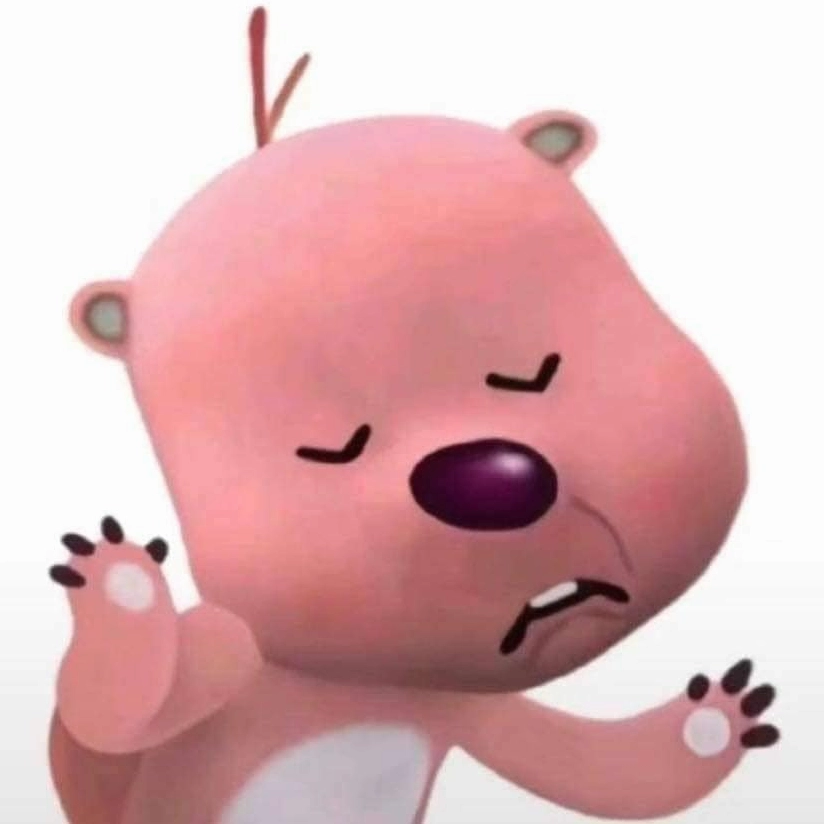 Loopy meme đang ăn uống ngon lành