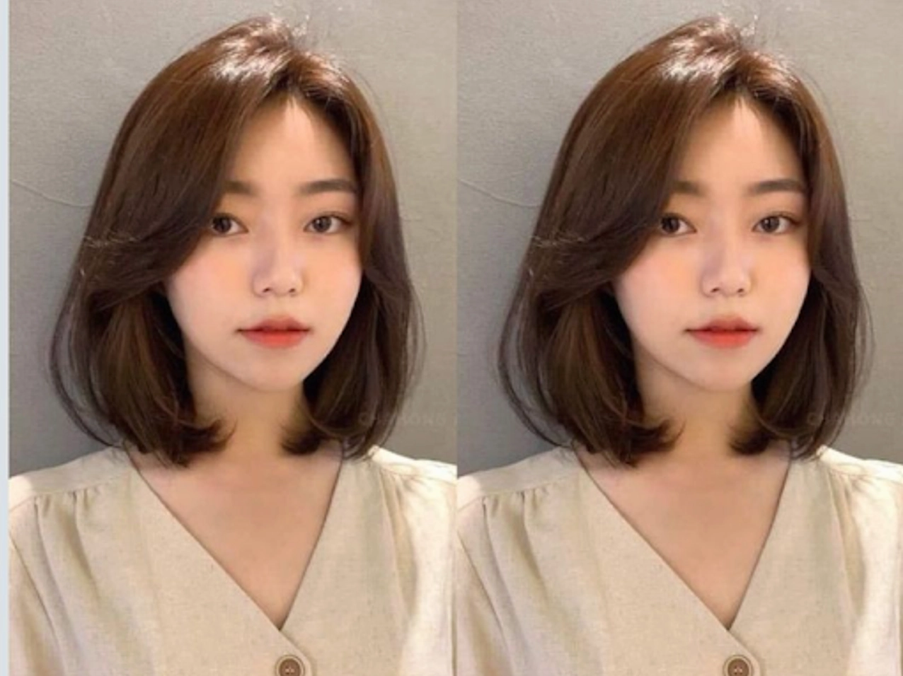 Bộ sưu tập 30 ảnh cô gái tóc ngang vai cuốn hút và gợi cảm 18 Mái tóc ngang vai duỗi phồng mềm mượt
