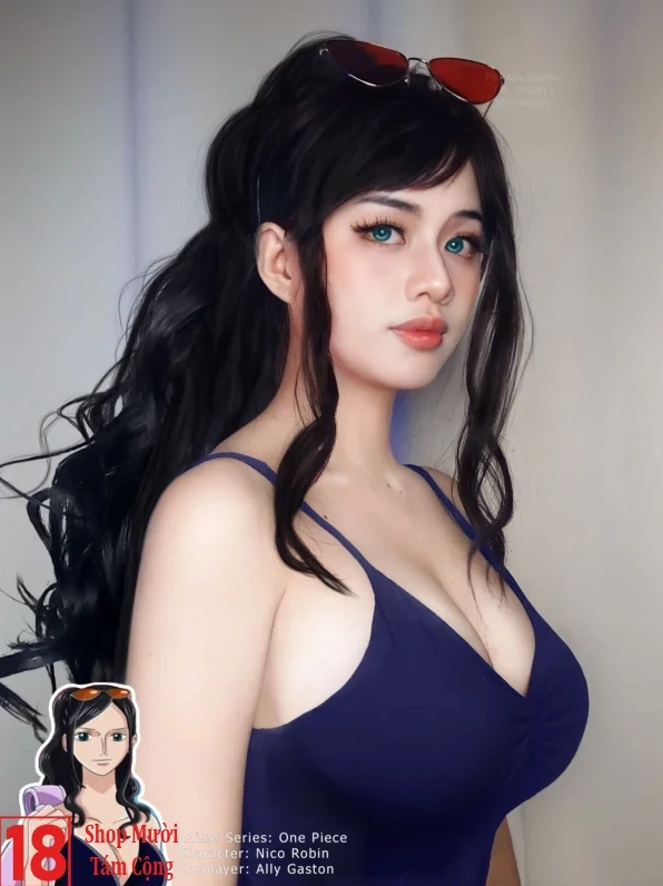 Bộ sưu tập 30 ảnh gái xinh One Piece mặc bikini nóng bỏng nhất 11 Màn hóa thân Nico Robin cực kỳ xinh đẹp và lôi cuốn