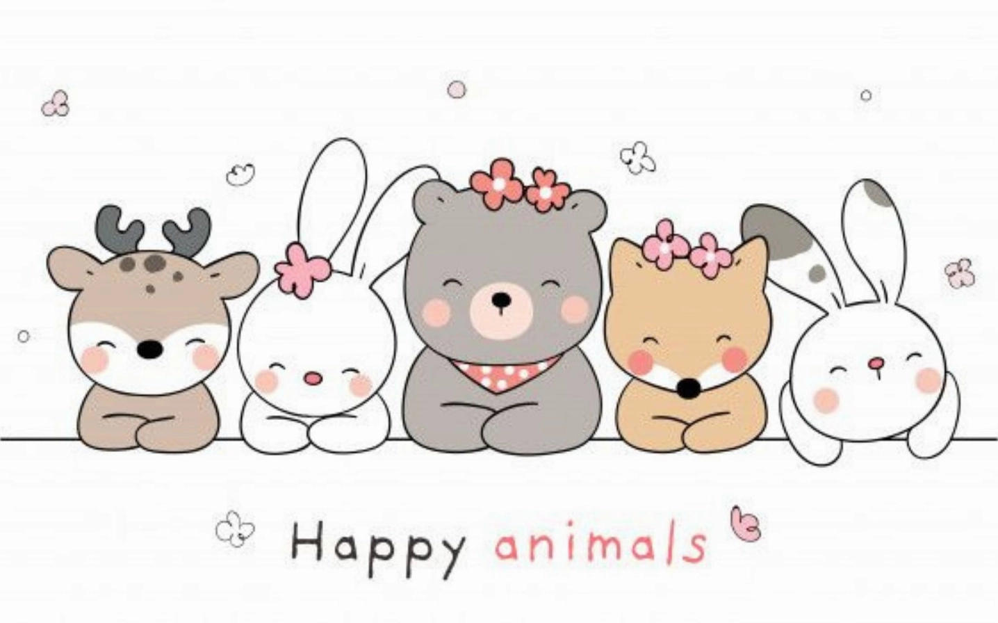 Mẫu ảnh nền cute dành cho máy tính