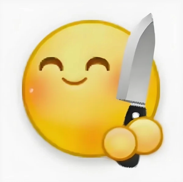 meme cầm dao đầy ma mị