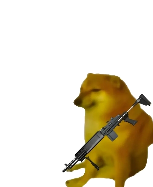 Meme chees bắn súng độc lạ