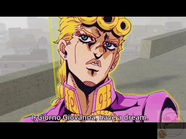 Meme Giorno Giovanna đầy cảm hứng với ước mơ cháy bỏng