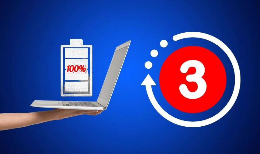 Minh họa cách cắm sạc đúng chuẩn cho một chiếc máy tính xách tay mới đập hộp