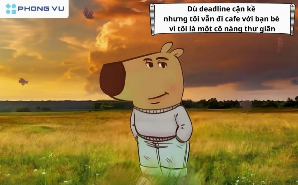 Bộ sưu tập 20 hình ảnh meme chill guy cực cuốn hút và thú vị nhất 4 Một cô nàng bắt trend hóa thân thành phiên bản nữ của chàng trai thư giãn