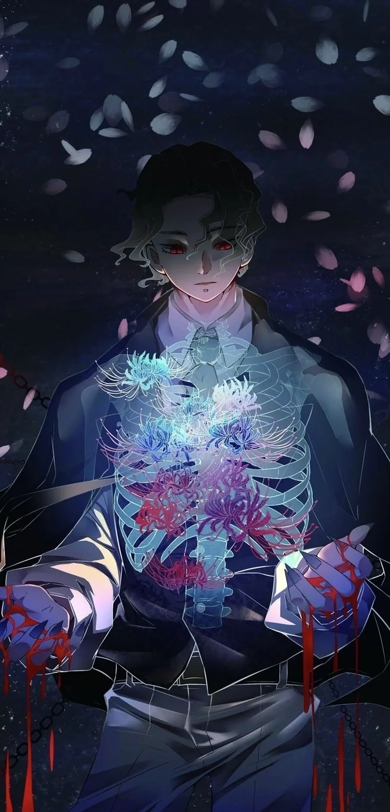 Ngắm nhìn bản chất hắc ám sâu thẳm trong muzan kimetsu