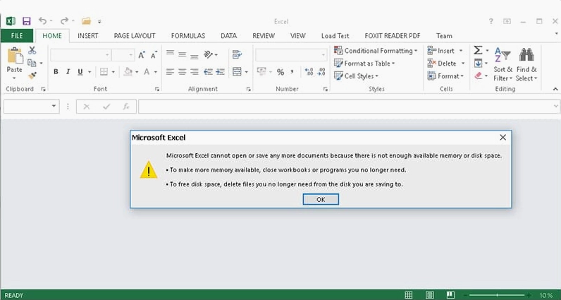 Nguyên nhân gây ra tình trạng không mở được file Excel trên máy tính