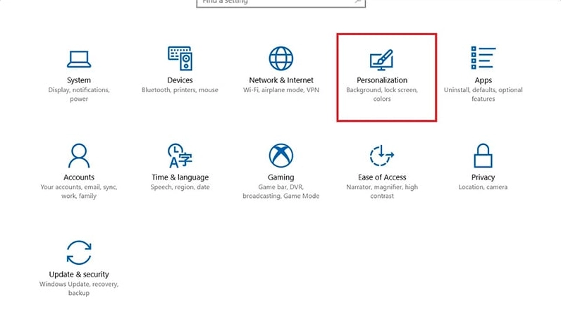 Hướng dẫn chi tiết cách thay đổi màn hình laptop Win 10 2 Nhấn chuột phải trên màn hình Desktop và chọn Personalize