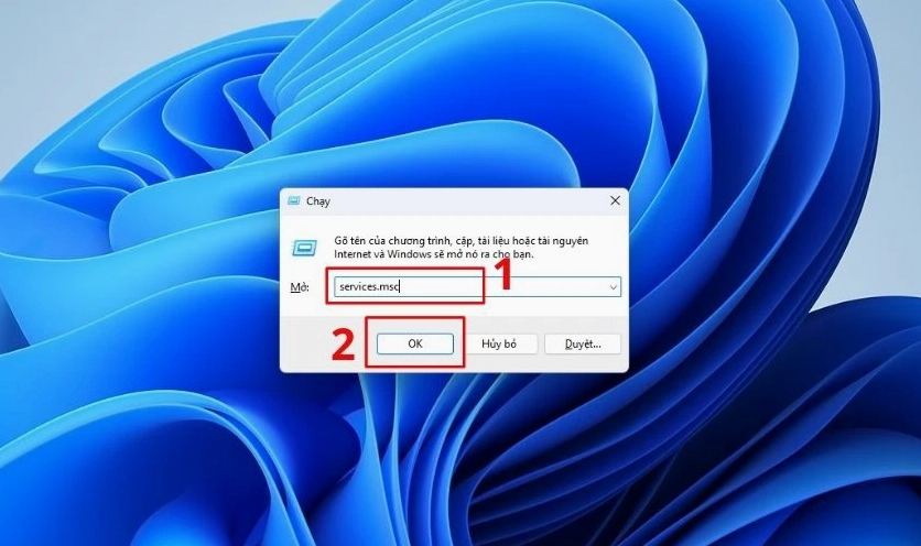 Nhấn tổ hợp phím Windows + R để mở nhanh hộp thoại Run