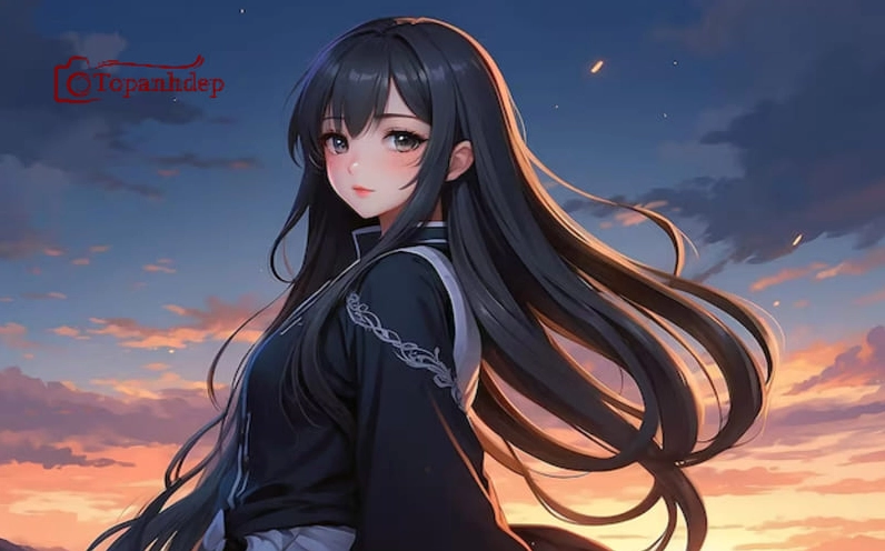 Bộ sưu tập hình vẽ cô gái quyến rũ cực kỳ sắc nét năm 2026 2 Nhân vật anime nữ tỏa ra sức hút mãnh liệt và đầy gọi mời