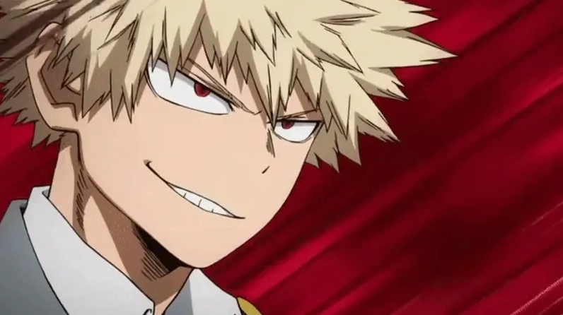 Nụ cười đầy kiêu hãnh và thách thức của Bakugo