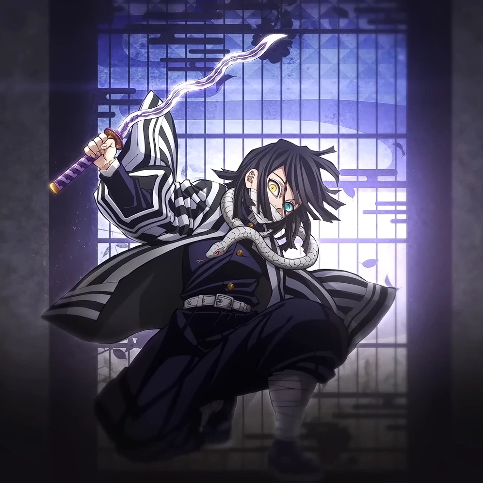 Obanai trong manga