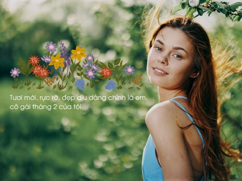 Bộ sưu tập hình ảnh cô gái tháng 2 rực rỡ và quyến rũ nhất 2026 4 Phút giây lãng mạn bay bổng của thiếu nữ mùa xuân