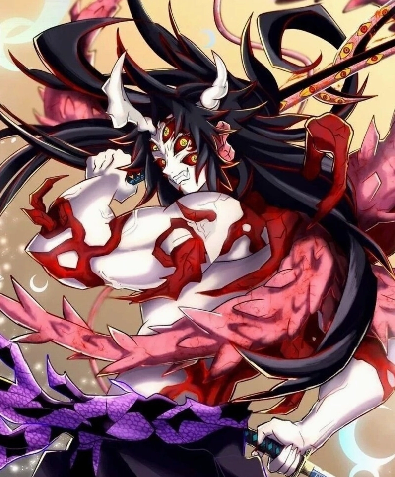Bộ sưu tập ảnh anime Kokushibo ngầu và đầy ma mị nhất 14 Quá khứ từ kiếm sĩ diệt quỷ thành quỷ bất bại của Kokushibou
