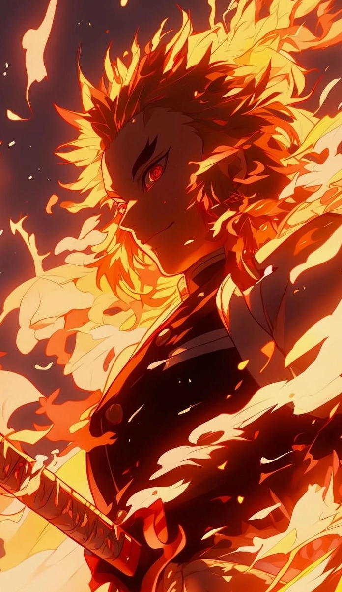 Bộ sưu tập ảnh anime Rengoku ngầu và ấn tượng nhất năm 2026 15 Rengoku haori màu sắc tượng trưng